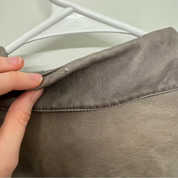 Anthropologie Hei Hei Faux Leather Moto Jacket - Picture 7 of 7